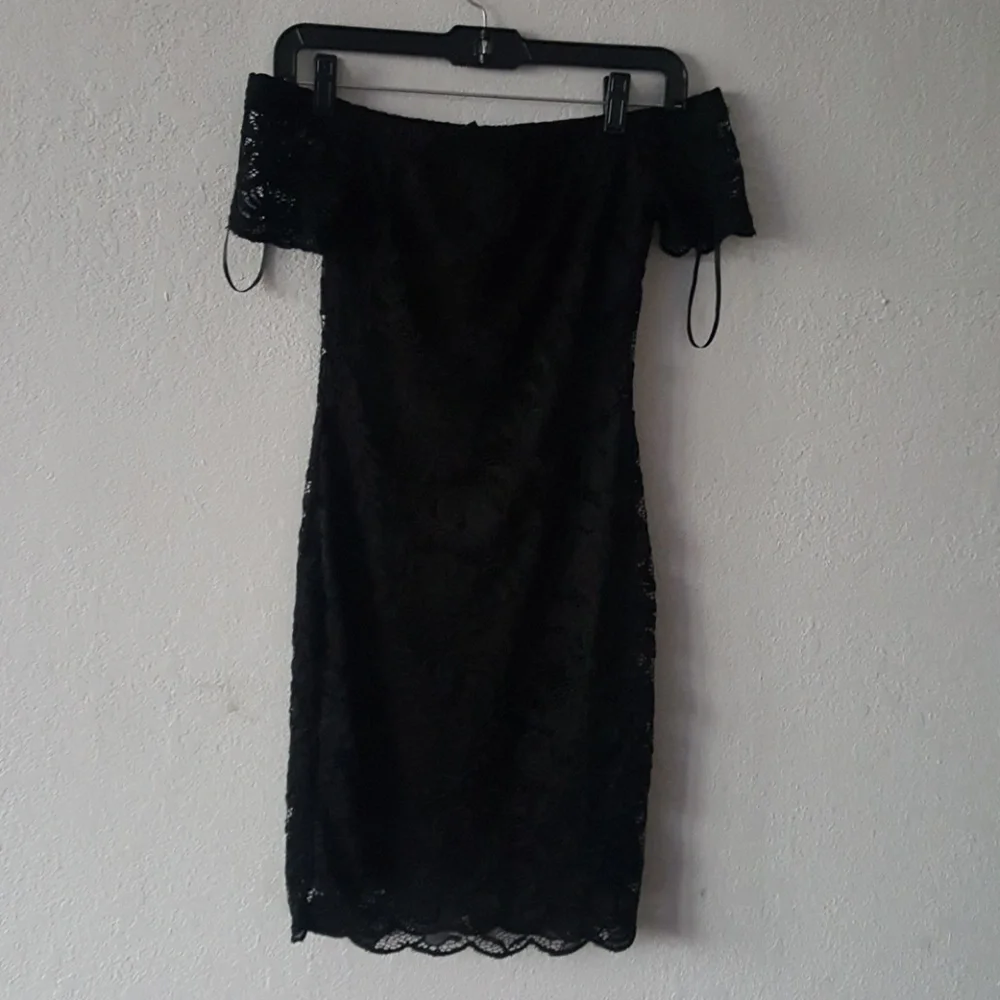 Rue21 | Dresses | Rue 2 Black Lace Dress | Poshmark